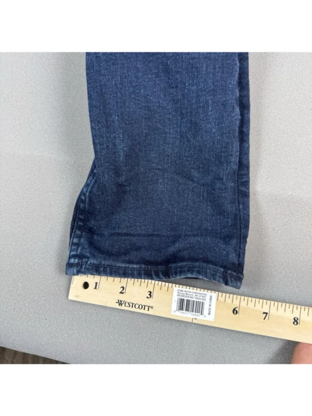 Rag & Bone Fit 2 Jeans Mens Size 34x32 Blue Slim Tapered Stretch Cashmere Denim